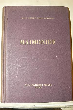 Maimonide. Traduzione autorizzata del Dr. Leone Luzzato.