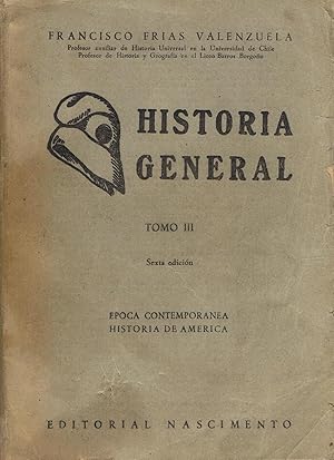 Imagen del vendedor de HISTORIA GENERAL. Tomo III. POCA CONTEMPORNEA * HISTORIA DE AMRICA a la venta por Librera Torren de Rueda