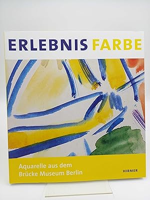 Seller image for Erlebnis Farbe Aquarelle aus dem Brcke Museum Berlin (Katalog zur Ausstellung in Berlin/Passau/ Hamburg 2007) for sale by Antiquariat Smock