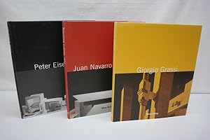 Image du vendeur pour Peter Eisenman - Juan Navarro Baldeweg - Giorgio Grassi 3 Bde. (von 4). mis en vente par Antiquariat Wilder - Preise inkl. MwSt.