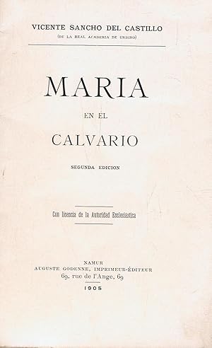 Imagen del vendedor de MARA EN EL CALVARIO. Poesa a la venta por Librera Torren de Rueda