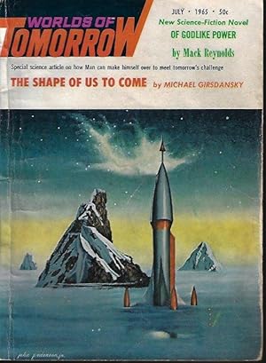 Seller image for WORLDS OF TOMORROW: July 1965 ("Of Godlike Power") for sale by Books from the Crypt