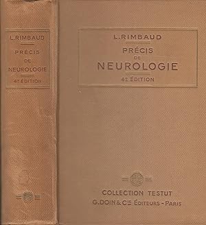 Bild des Verkufers fr Prcis de Neurologie - Avec 263 figures en noir et en couleurs. - envoi autographe de l'auteur COPY SIGNED BY THE AUTHOR zum Verkauf von PRISCA