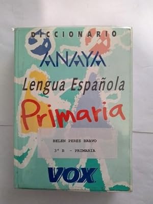 Diccionario primaria Lengua Española de segunda mano por 10 EUR en Madrid  en WALLAPOP