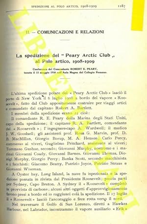 La spedizione del  Peary Arctic Club  al Polo artico, 1908-1909.