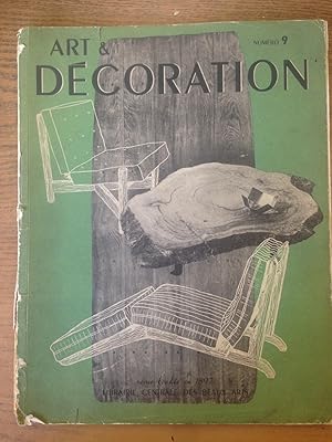 Immagine del venditore per Art & Decoration 1948 Numero 9 venduto da Zubal-Books, Since 1961