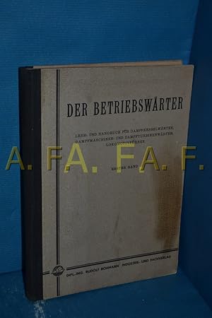 Imagen del vendedor de Der Betriebswrter a la venta por Antiquarische Fundgrube e.U.
