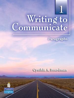 Seller image for Writing to Communicate 1 : Paragraphs for sale by GreatBookPrices