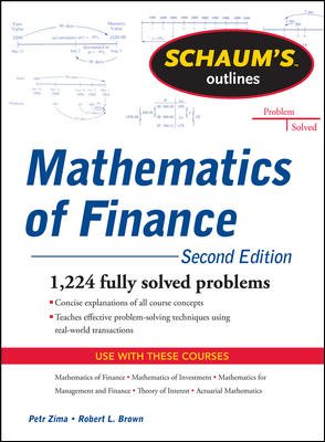 Seller image for Schaum's Outline of Mathematics of Finance for sale by GreatBookPrices
