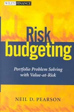 Bild des Verkufers fr Risk Budgeting : Portfolio Problem Solving With Value-At-Risk zum Verkauf von GreatBookPrices