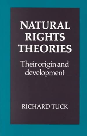 Imagen del vendedor de Natural Rights Theories a la venta por GreatBookPrices