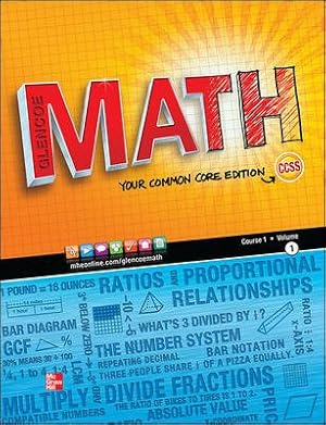 Imagen del vendedor de Glencoe Math Course 1 a la venta por GreatBookPrices