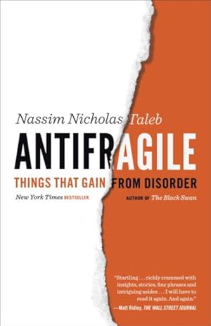 Imagen del vendedor de Antifragile : Things That Gain from Disorder a la venta por GreatBookPrices