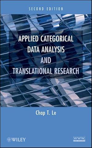 Seller image for Applied Categorical Data Analysis and Translational Research for sale by GreatBookPrices