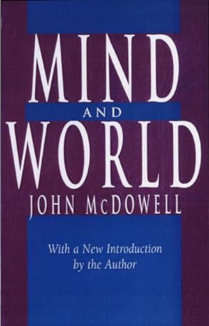 Image du vendeur pour Mind and World mis en vente par GreatBookPrices