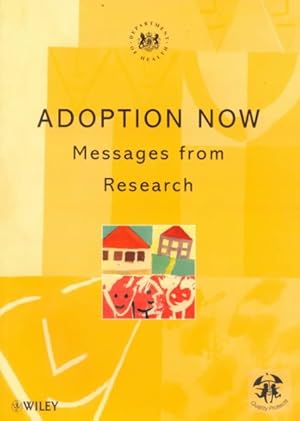 Imagen del vendedor de Adoption Now : Messages from Research a la venta por GreatBookPrices