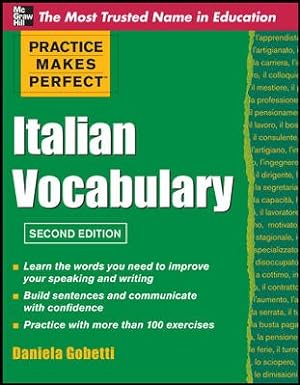 Seller image for Italian Vocabulary -Language: Italian for sale by GreatBookPrices