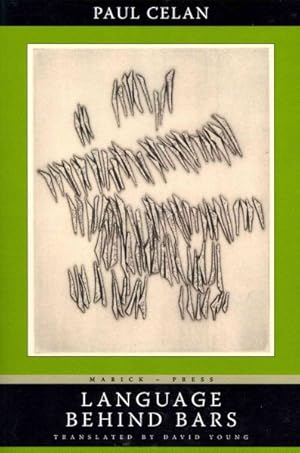 Seller image for Language Behind Bars : Paul Celan's Sprachgitter for sale by GreatBookPrices