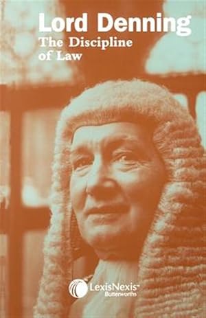 Bild des Verkufers fr Discipline Of Law zum Verkauf von GreatBookPrices