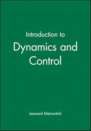 Immagine del venditore per Introduction to Dynamics and Control venduto da GreatBookPrices