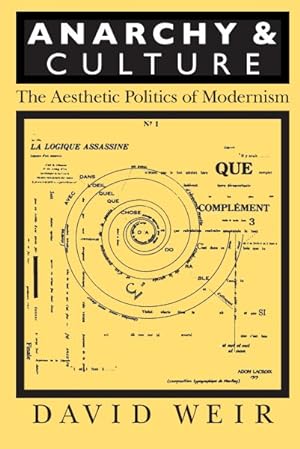 Seller image for Anarchy and Culture : The Aesthetic Politics of Modernism for sale by GreatBookPrices