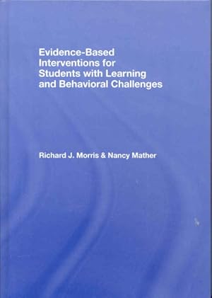 Bild des Verkufers fr Evidence-Based Interventions for Students With Learning and Behavioral Challenges zum Verkauf von GreatBookPrices