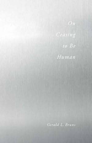 Image du vendeur pour On Ceasing to Be Human mis en vente par GreatBookPrices