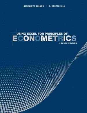 Imagen del vendedor de Using Excel for Principles of Econometrics a la venta por GreatBookPrices