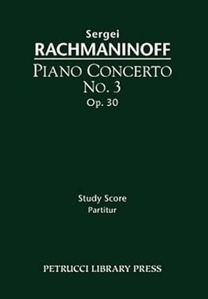 Bild des Verkufers fr Piano Concerto No. 3, Op. 30 - Study Score zum Verkauf von GreatBookPrices