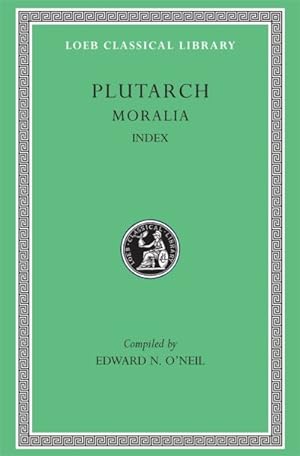 Seller image for Plutarch Moralia : Index for sale by GreatBookPrices