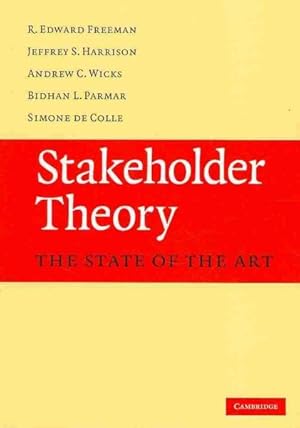 Imagen del vendedor de Stakeholder Theory : The State of the Art a la venta por GreatBookPrices