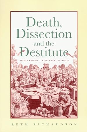 Seller image for Death, Dissection and the Destitute for sale by GreatBookPrices