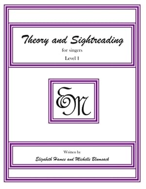 Image du vendeur pour Theory and Sightreading for Singers mis en vente par GreatBookPrices