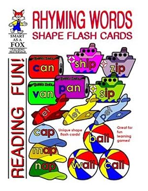 Seller image for Rhyming Words Shape Flash Cards for sale by GreatBookPrices