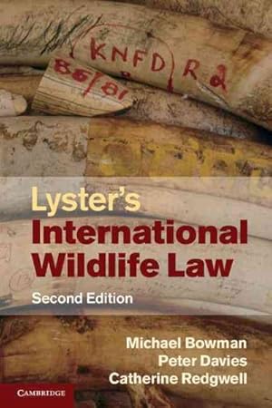 Imagen del vendedor de Lyster's International Wildlife Law a la venta por GreatBookPrices