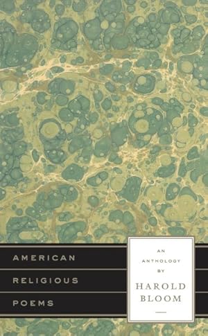 Immagine del venditore per American Religious Poems : An Anthology by Harold Bloom venduto da GreatBookPrices