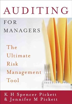 Immagine del venditore per Auditing For Managers : The Ultimate Risk Management Tool venduto da GreatBookPrices