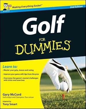 Imagen del vendedor de Golf for Dummies a la venta por GreatBookPrices