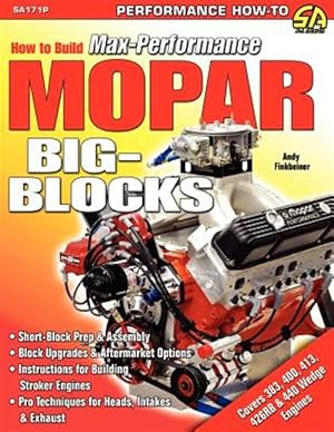 Imagen del vendedor de How to Build Max-performance Mopar Big-blocks a la venta por GreatBookPrices