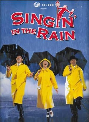 RSL Com presents Singin' In The Rain [Lyric Theatre Sydney 2001] [Programme Souvenir]