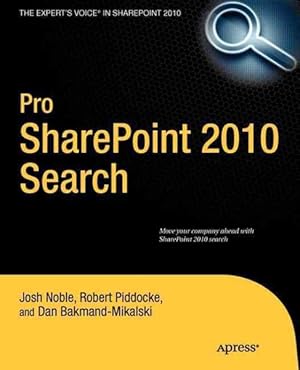 Seller image for Pro SharePoint 2010 Search for sale by GreatBookPrices