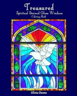 Seller image for Treasured: Spiritual Stained Glass Windows Coloring Book for sale by GreatBookPrices