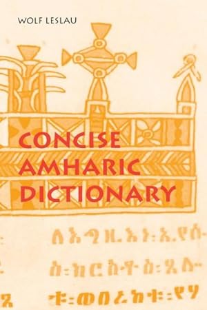 Immagine del venditore per Concise Amharic Dictionary : Amharic-English English-Amharic venduto da GreatBookPrices