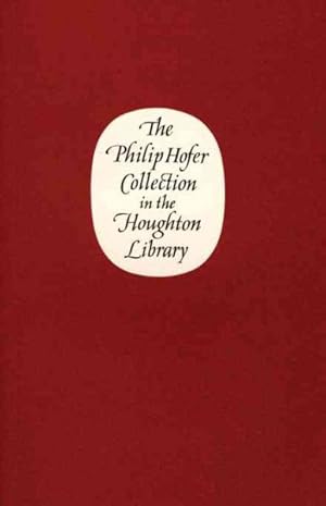 Seller image for Philip Hofer As a Collector for sale by GreatBookPrices