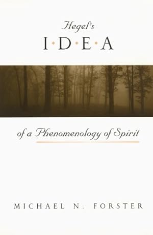 Image du vendeur pour Hegel's Idea of a Phenomenology of Spirit mis en vente par GreatBookPrices