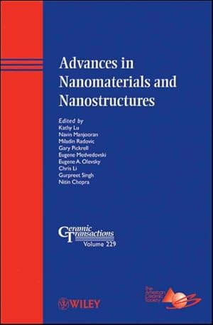 Seller image for Advances in Nanomaterials and Nanostructures : Ceramic Transactions for sale by GreatBookPrices