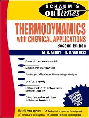 Seller image for Schaum's Outline of Theory and Problems of Thermodynamics for sale by GreatBookPrices