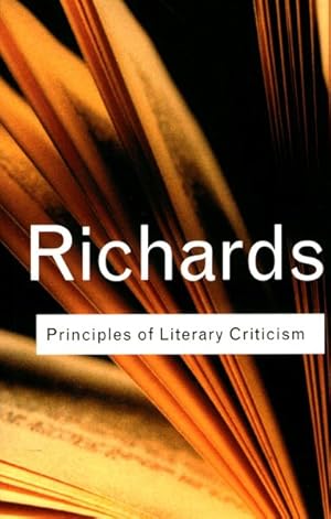 Seller image for Principles of Literary Criticism for sale by GreatBookPrices