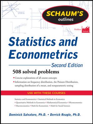 Imagen del vendedor de Schaum's Outline of Statistics and Econometrics a la venta por GreatBookPrices