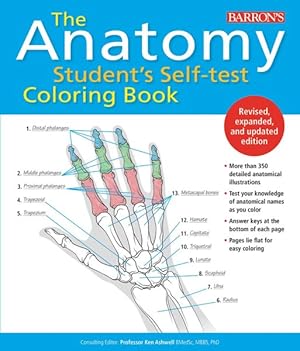 Immagine del venditore per Anatomy Student's Self-Test Coloring Book venduto da GreatBookPrices